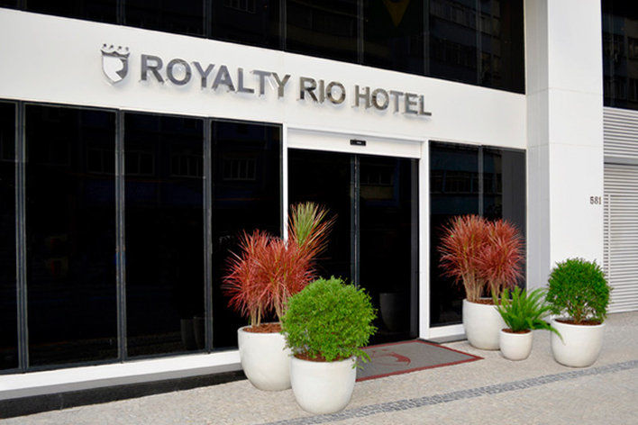 Royalty Rio Hotel Рио-де-Жанейро Экстерьер фото